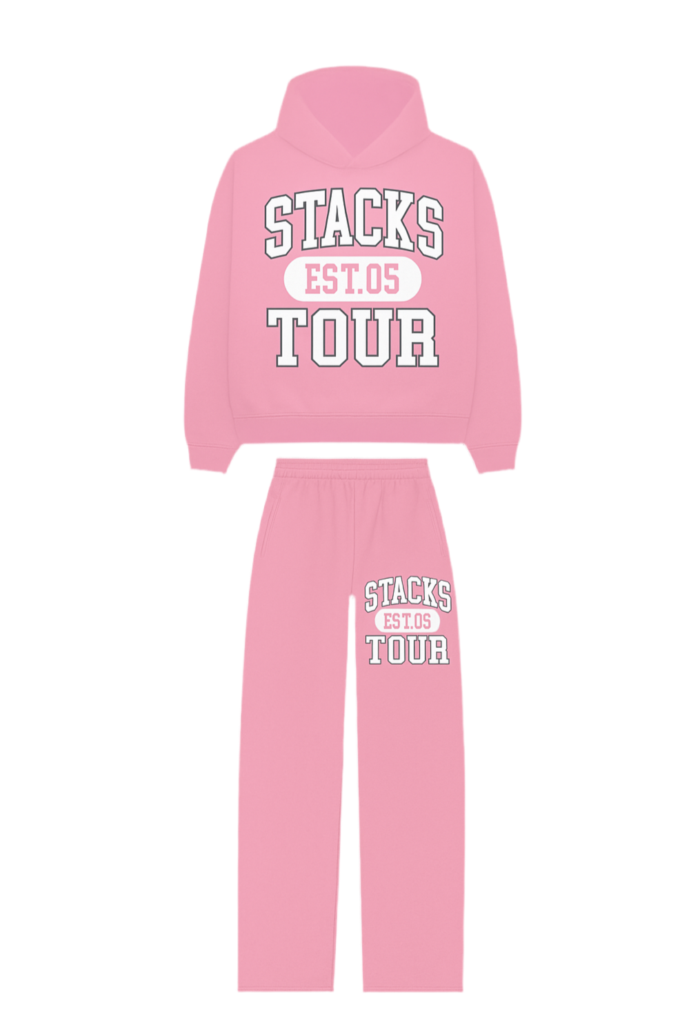 Pink and white Set