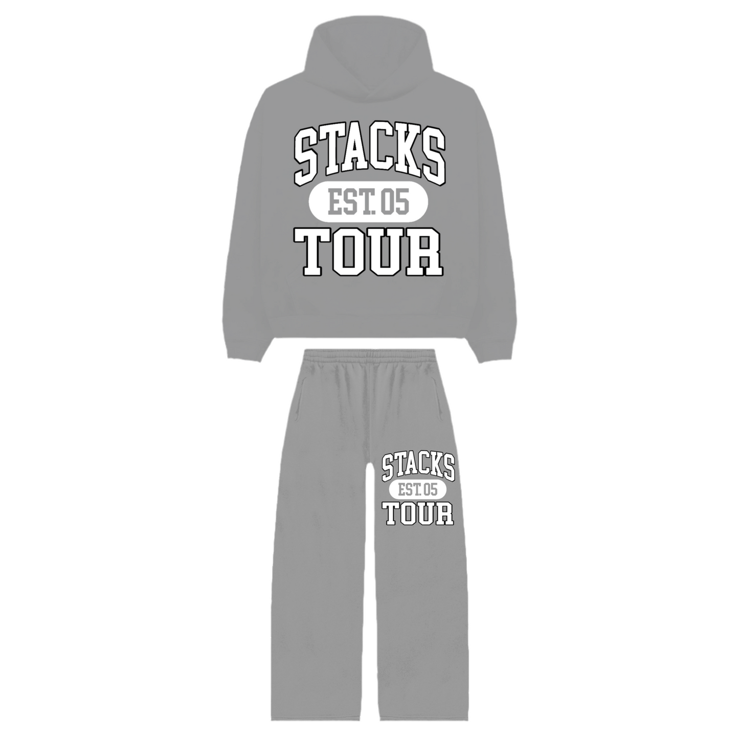 Grey and white set
