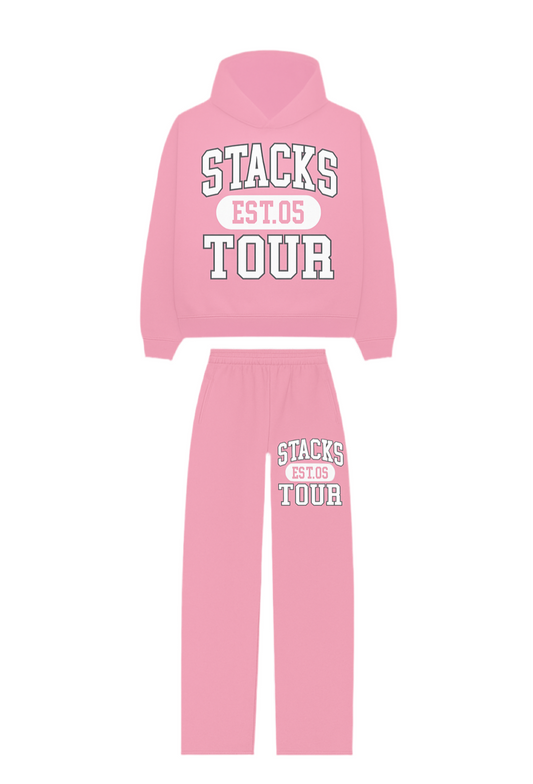 Pink and white Set