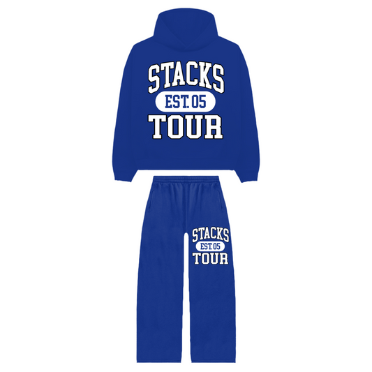 Blue and white set