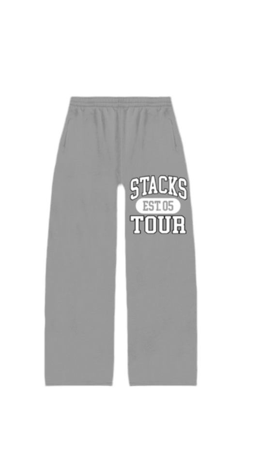 Grey and white sweats